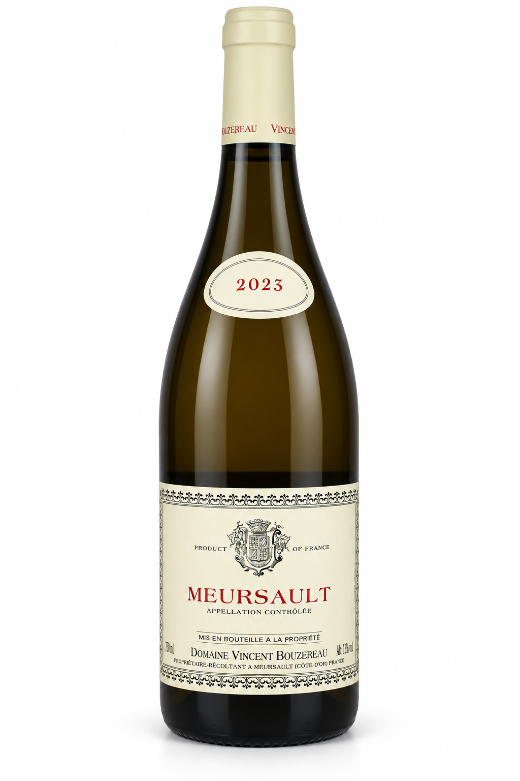 Domaine Vincent Bouzereau Meursault 2023