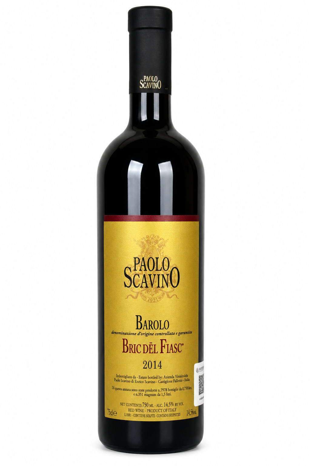 Paolo Scavino Barolo Bric dël Fiasc 2014