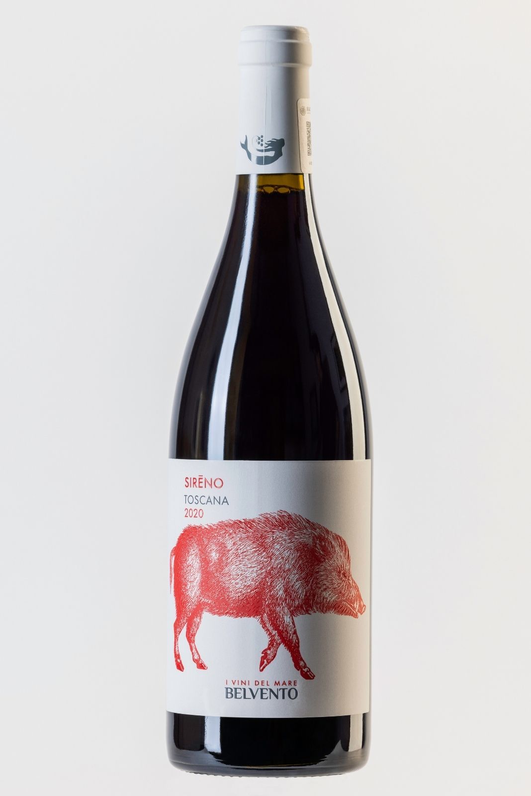 vino tinto de italia, Belvento sireno 2020, ideal para platillos mediterráneos, envíos a todo México