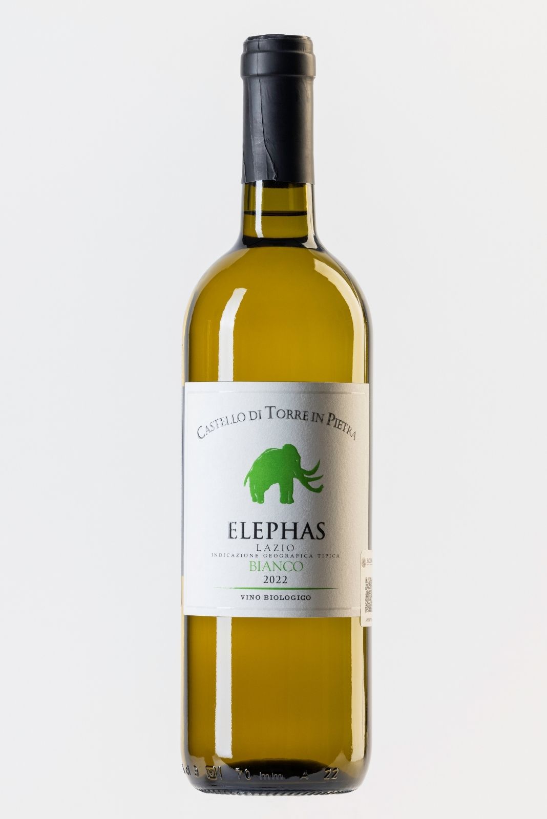 vino blanco italiano, castello di torre in pietra, elephas 2022, envíos a todo México