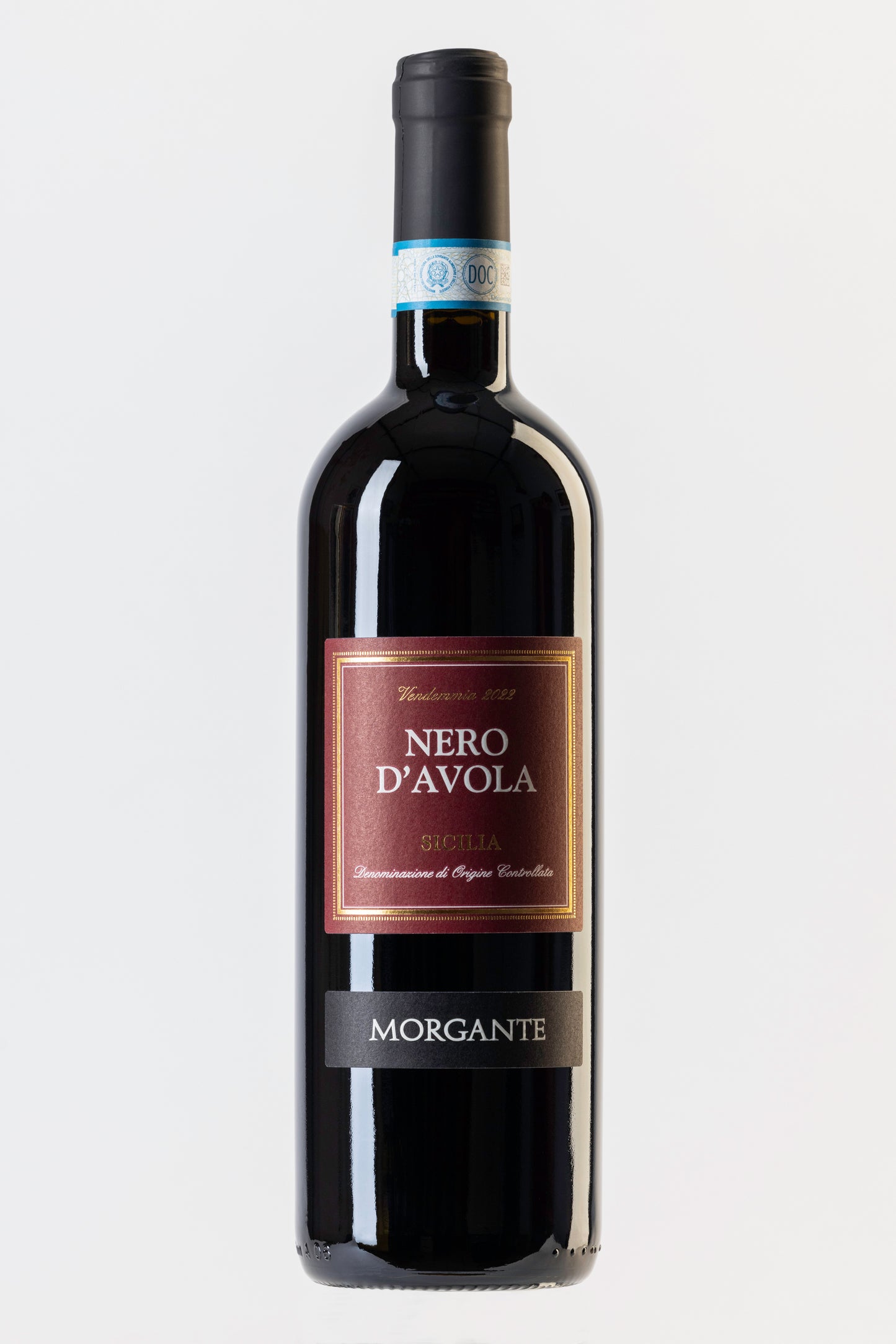 vino tinto italiano, Morgante Nero D´avola 2022, ideal para pastas, envíos a todo México