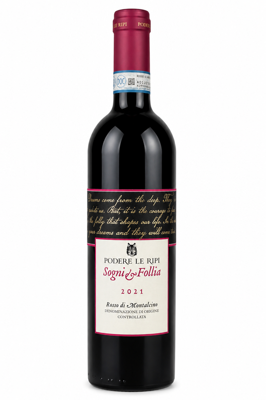 Podere Le Ripi Sogni e Follia Rosso di Montalcino 2021