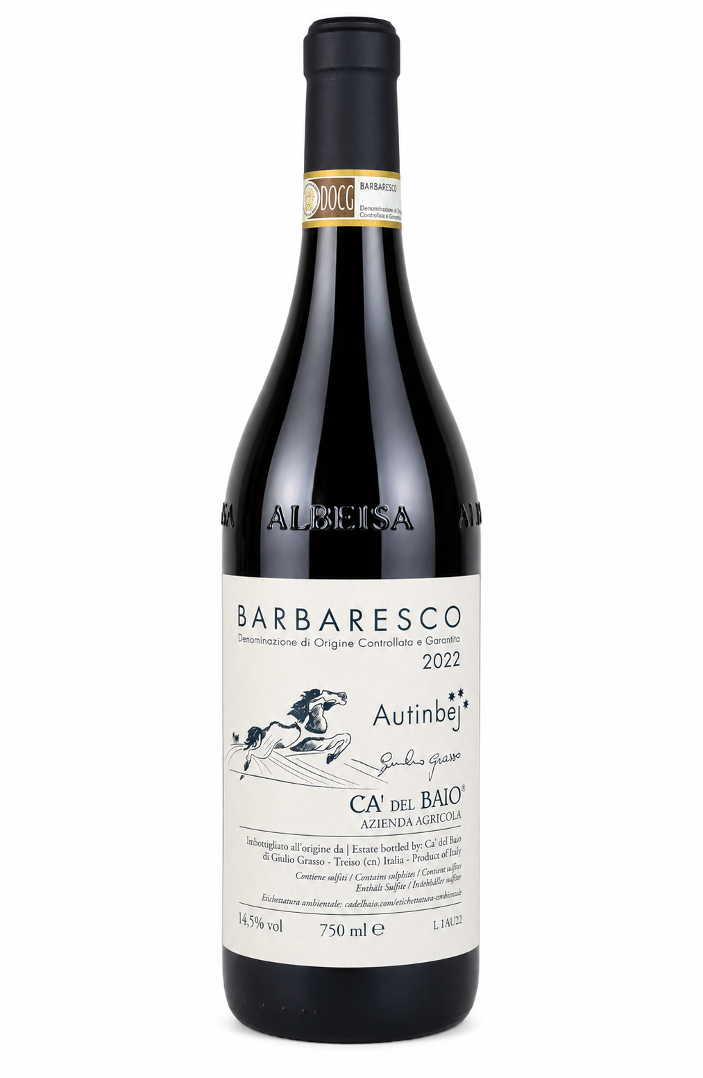 Ca’ del Baio Autinbej Barbaresco 2021