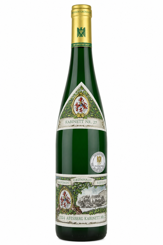 Maximin Grünhaus Abtsberg Kabinett NR. 27 Subasta