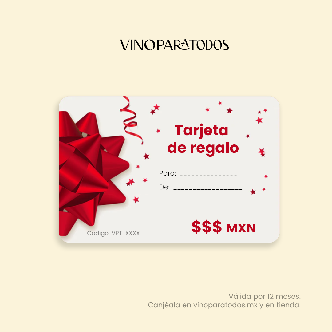 Tarjeta de Regalo VPT