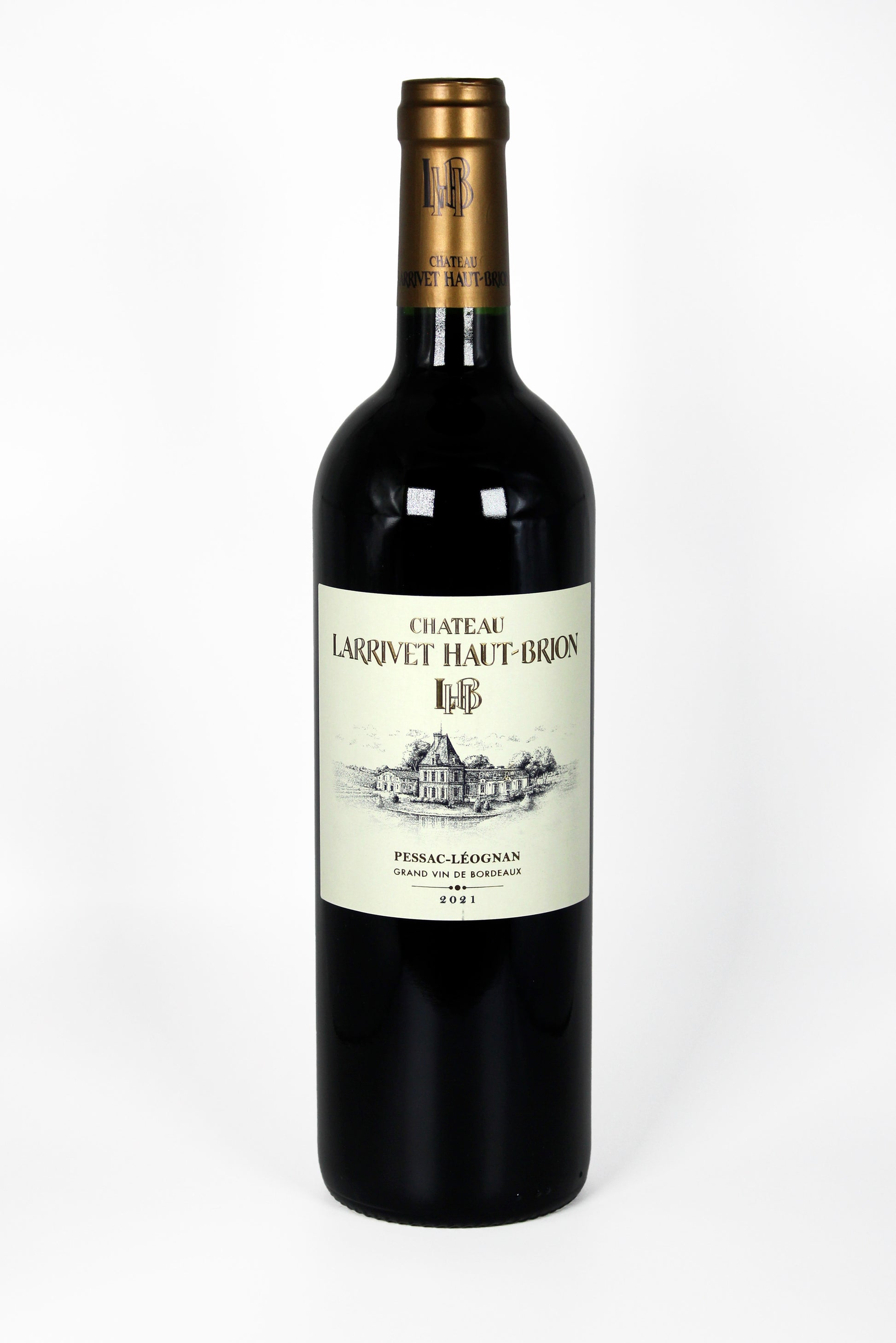 Vino tinto de Francia, Château Larrivet Haut Brion 2021, ideal para carnes rojas y rostizadas, envíos a todo México