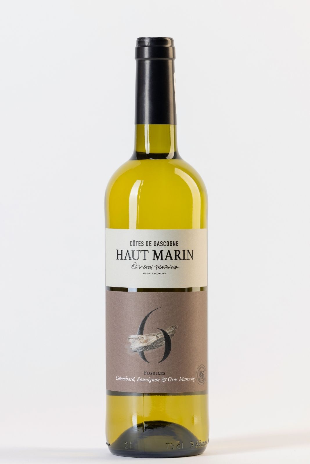 vino blanco francés, Domaine haut marin fossiles 2023, ideal para pollo especiado o salmón, envíos a todo México 