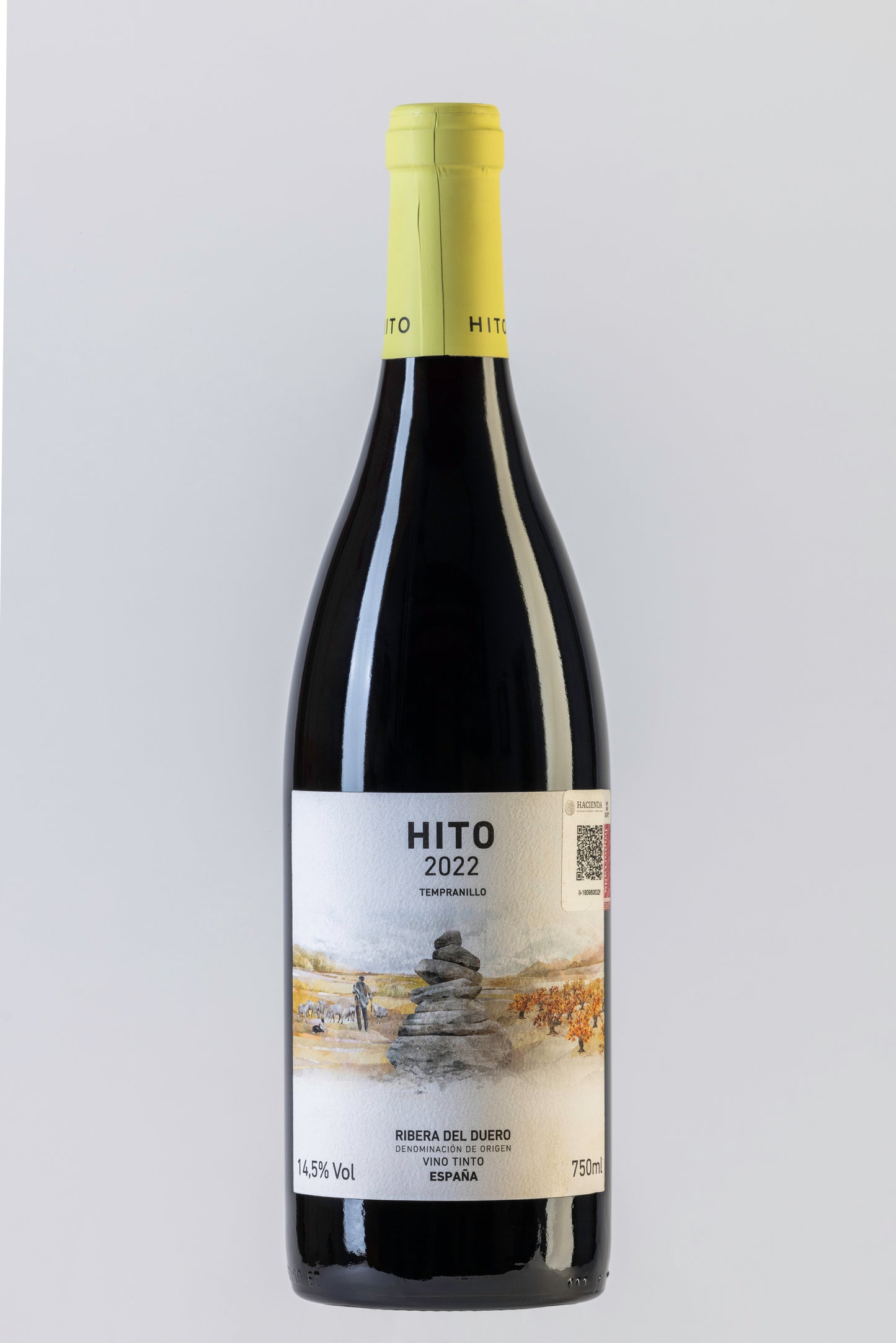 Vino tinto español, Bodega cepa 21, hito tinto 2022, envíos a todo México