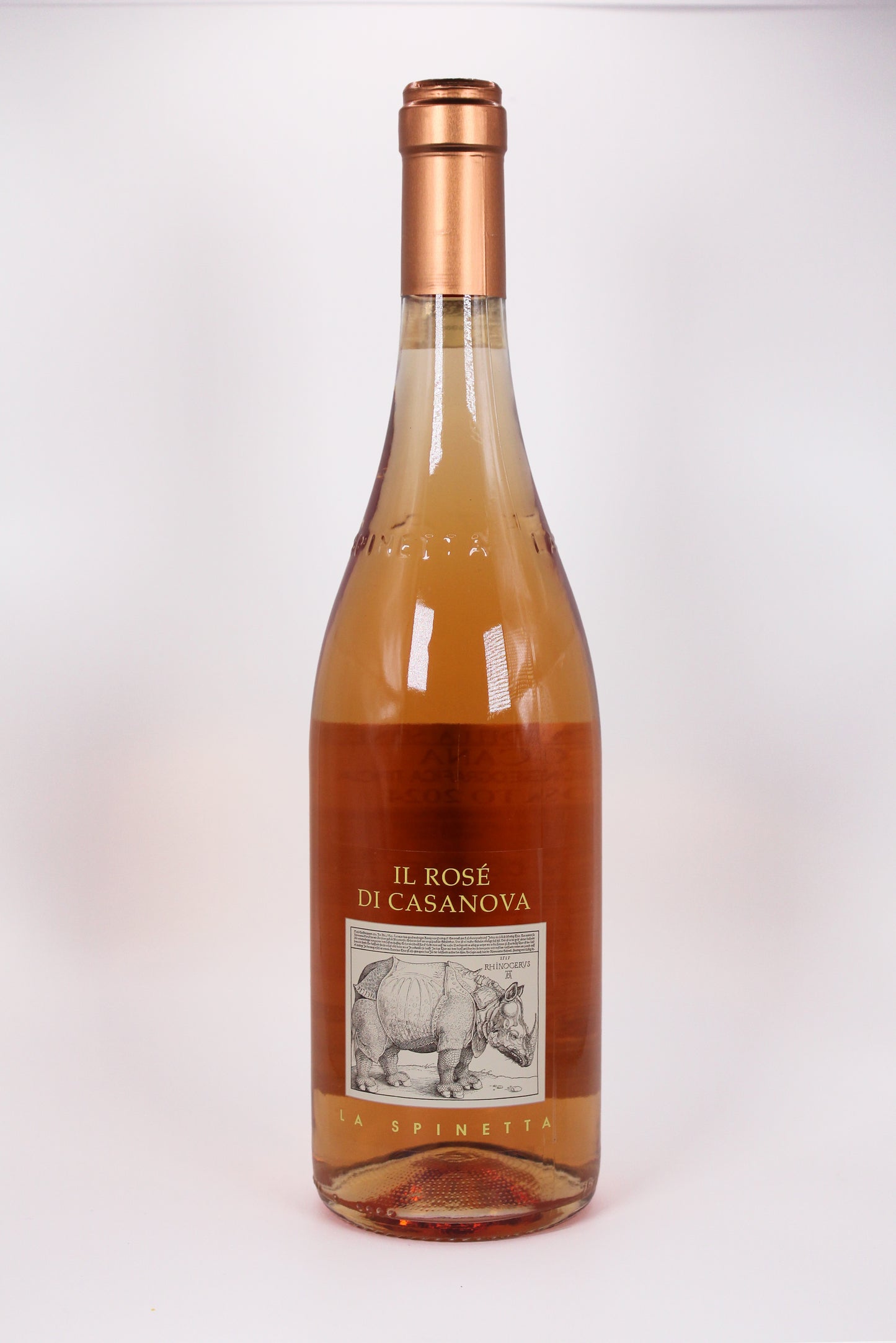 Vino rosado de Italia, Il Rosé di Casanova 2024, ideal para salmón, vegetales y ensaladas, envíos a México