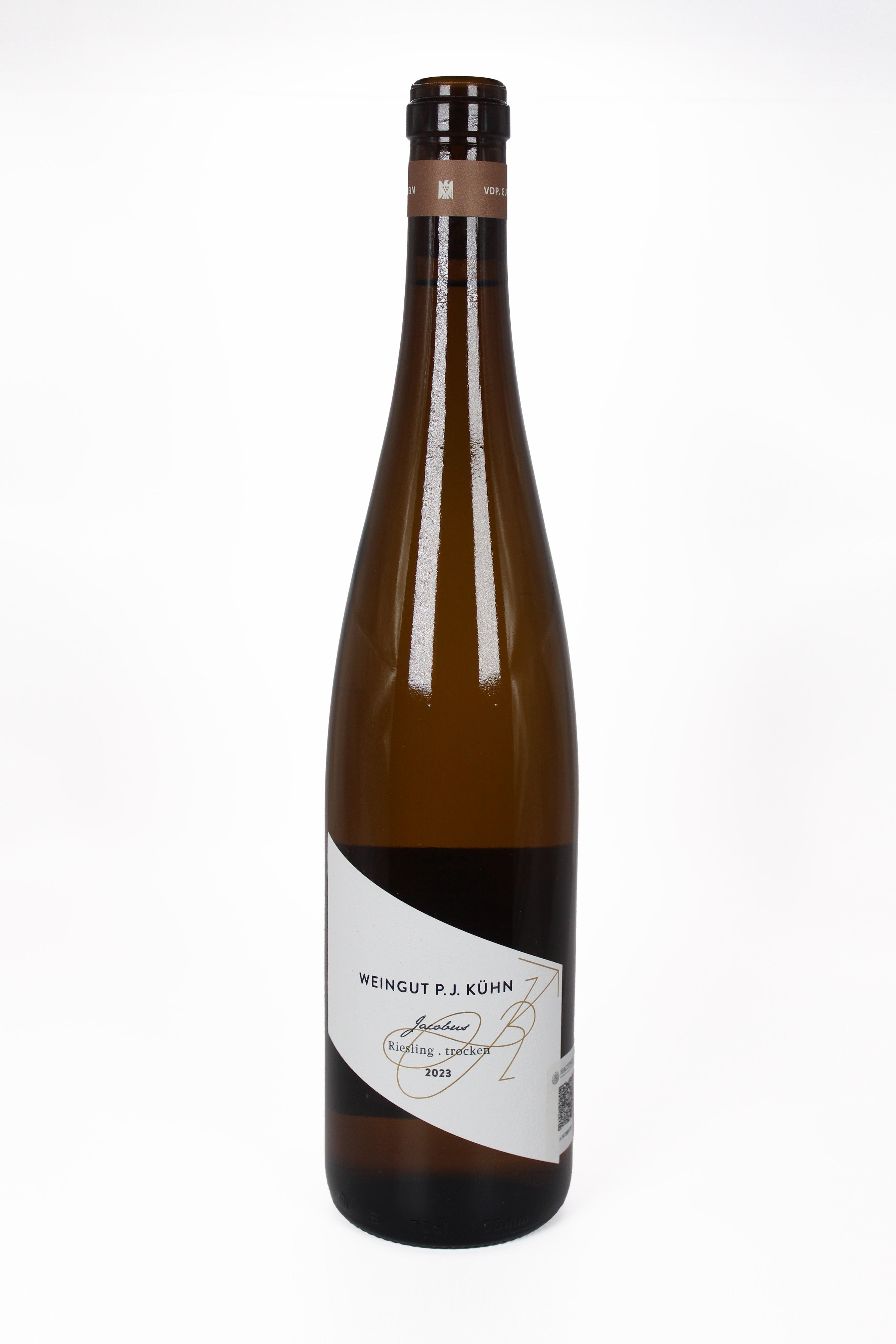 Vino blanco de Alemania, Peter Jakob Kuhn Jacobus 2023, ideal para pescados blancos o sushi, envíos a todo México
