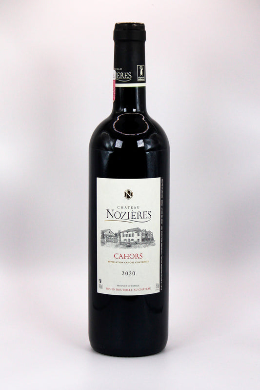 Vino tinto de Francia, Moliere Chateau Nozieres 2020, ideal para carnes rojas asadas, envíos a todo México