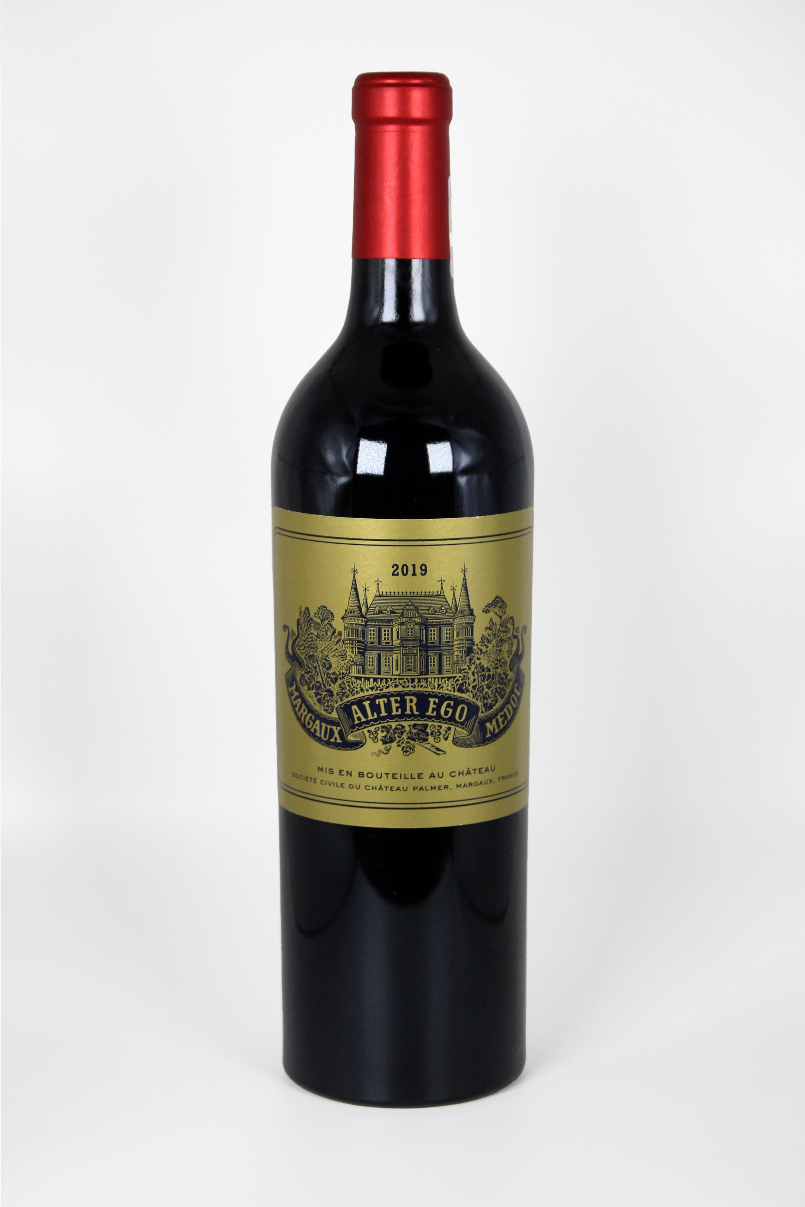 Vino tinto de Francia, ideal para carnes rojas y rostizadas, Château Palmer Alter Ego 2019, envíos a todo México 