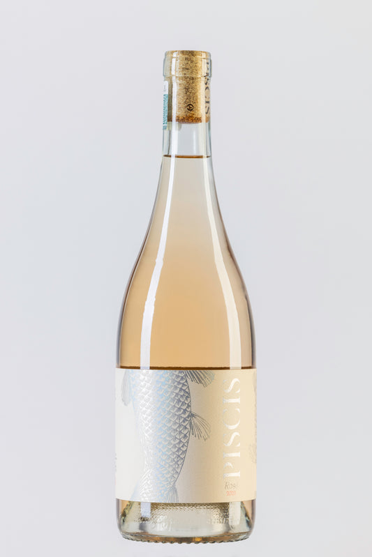 vino rosado de México, Piscis Rosé 2023, ideal como aperativo o entrada ligera, envíos a todo México